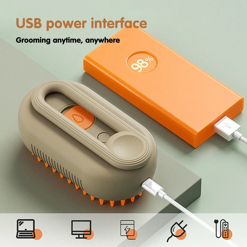 Fur-Fresh steam pet brush