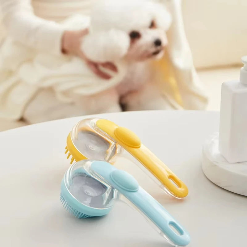 Bath-Buddy silicone pet brush