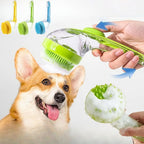 Bath-Buddy silicone pet brush