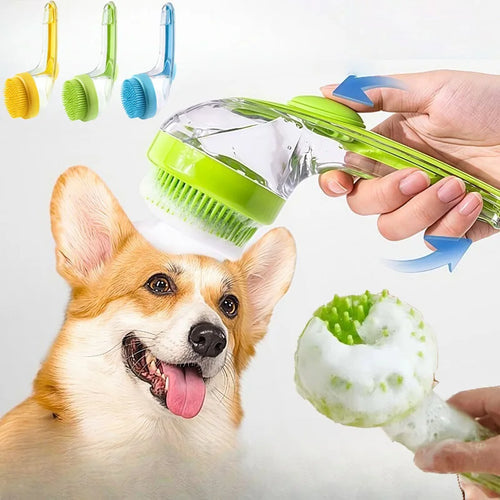 Bath-Buddy silicone pet brush