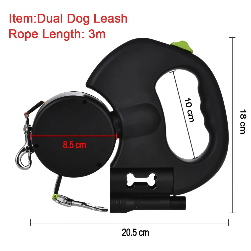 Walk-Two dual dog leash