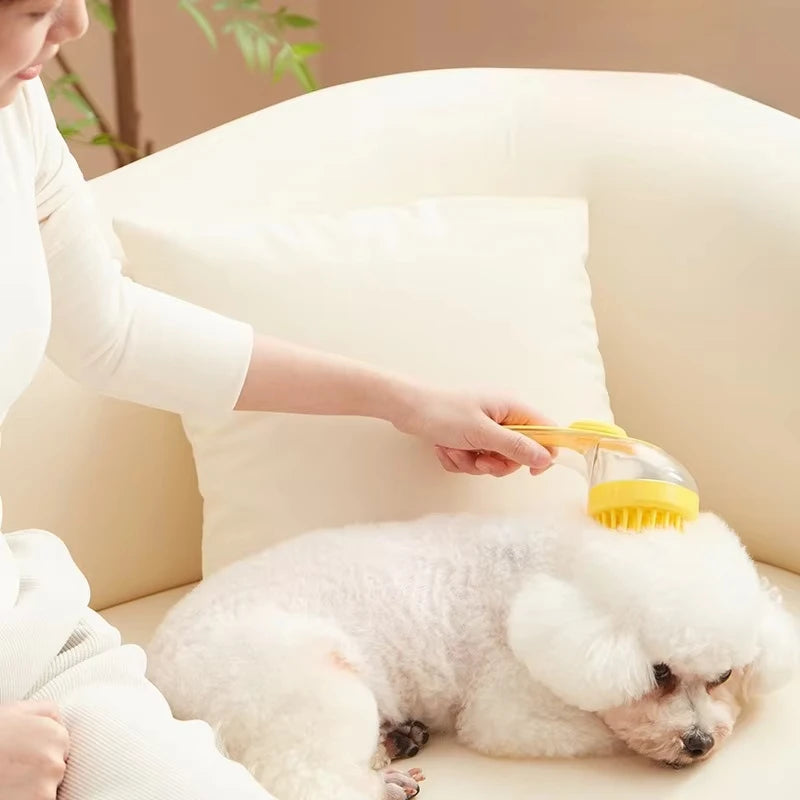 Bath-Buddy silicone pet brush